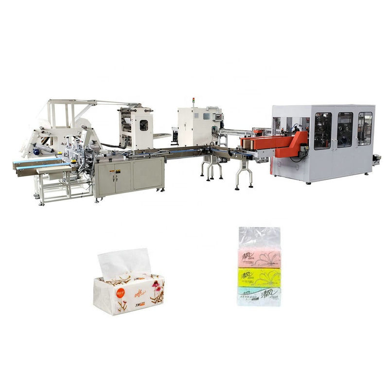 Manufacturer Direct Customized HX-T84SD Automatic Facial Tissue Packing Machine