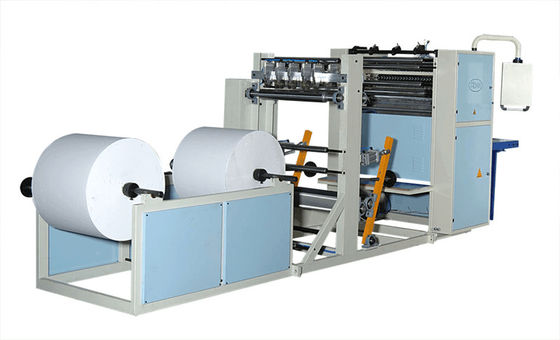 Mesin Rewinder Slitter Pneumatik Jumbo Roll 1100mm Sepenuhnya Otomatis